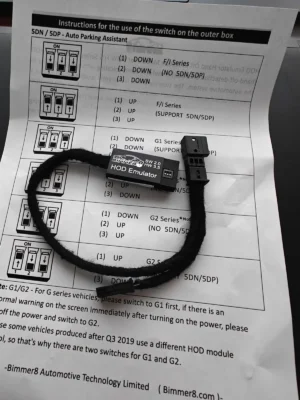 HOD Module for BMW F, G Series - Traffic Jam Assist (TJA) Hand Off Detection